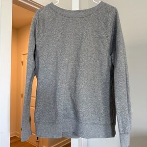 Athletic Works Heather Gray Women's Crew Neck Sweater